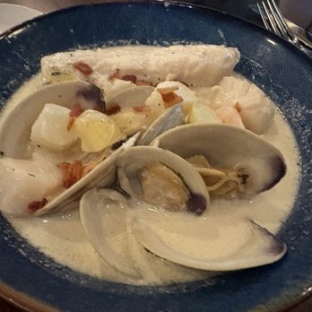 Chez Mike - Seafood Chowder. - New American Near Me - E Greenbush, New York
