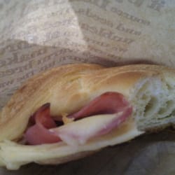 Bakers Delight - Ham n cheese danish which I just had to start eating before photographing! ;)