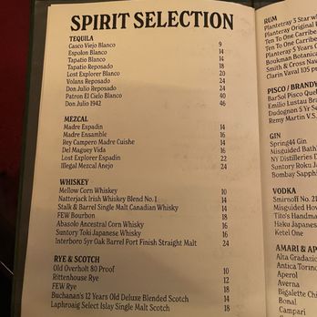 Ask For Janice - Menu - Bars Near Me - Brooklyn, New York