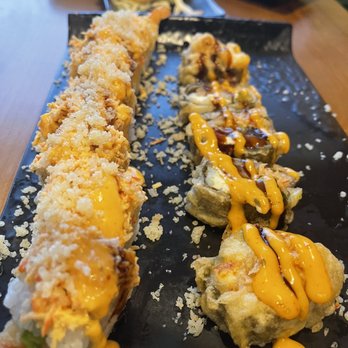 Edo Japan - Special Monster Roll Special Texas City Roll - Sushi Bars Near Me - Pearland, Texas