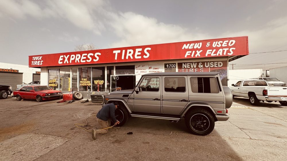 EXPRESS TIRE Updated September 2024 4700 Doniphan Dr, El Paso