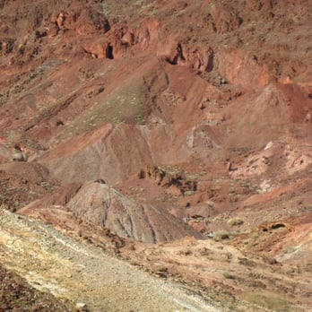 Calico Ghost Town - Cool fun fact learned from the train ride is that there's an old entrance to the mine in the side of the mountain under the "O." - Parks Near Me - Yermo, California Calico Ghost Town - Cool fun fact learned from the train ride is that there's an old entrance to the mine in the side of the mountain under the "O." - Parks Near Me - Yermo, California