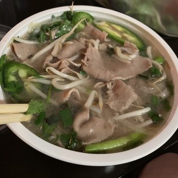 Pho A'mie - After mixing broth - Vietnamese Near Me - Fullerton, California