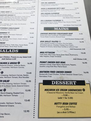 Menu photo 1 Good Co Bar - Kitsilano Vancouver, BC