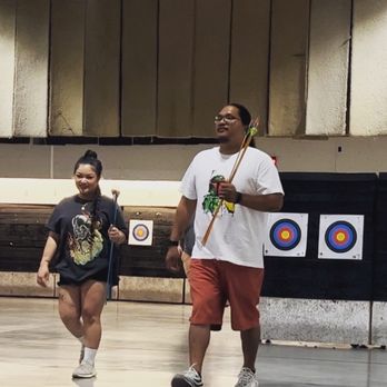 Impact Archery - Inside the target area - Archery Near Me - Las Vegas, Nevada