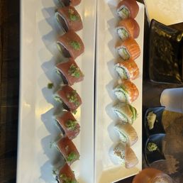 Tuna Lover & Rainbow Roll