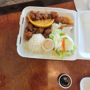 Bento - Orange chicken - Sushi Bars Near Me - Tacoma, Washington Bento - Orange chicken - Sushi Bars Near Me - Tacoma, Washington