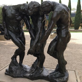 Rodin Sculpture Garden - Three Shades6 feet tall version - Museums Near Me - Stanford, California Rodin Sculpture Garden - Three Shades6 feet tall version - Museums Near Me - Stanford, California
