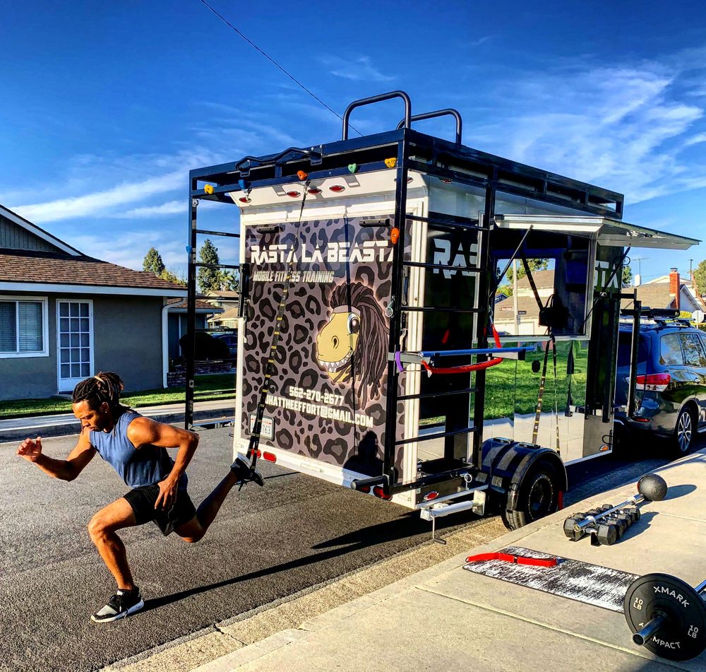 Rasta La Beasta Mobile Gym Logo