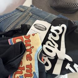 Vintage Inspired - Jeans and two T-shirts