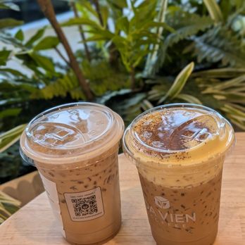 Da Vien Coffee - Marble drip and egg cream coffee - Coffee & Tea Near Me - Milpitas, California