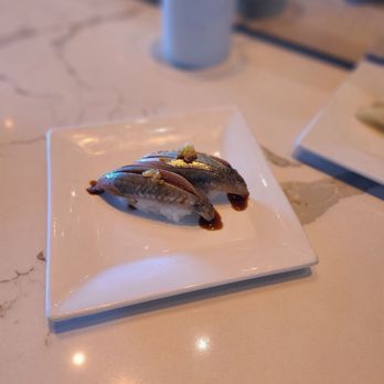 Kushiyu - Iwashi Nigiri- Menu $7 was charged $12 - Sushi Bars Near Me - Tarzana, California