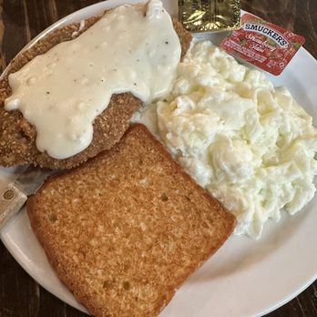 Company Cafe & Bar - Chicken Fried Steak Breakfast - Cafes Near Me - Dallas, Texas