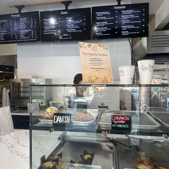 Belle Bakery Cafe - Menu and display case - Cafes Near Me - Studio City, California