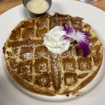 Guieb Cafe - Poi Mochi Waffles - New American Near Me - Honolulu, Hawaii