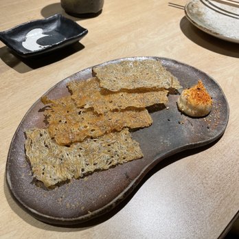 Izakaya Uosan - Mini Sardines with Flour, fried - chips - Izakaya Near Me - Honolulu, Hawaii