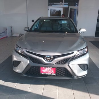 Lodi Toyota - Sporty design on the 2020 Camry SE - Car Dealers Near Me - Lodi, California