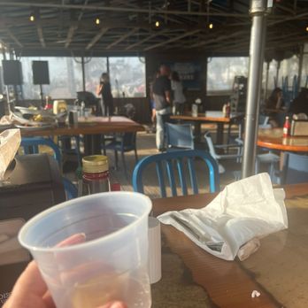 Off The Hook at Inlet Harbor - Live music setting up - Seafood Near Me - Ponce Inlet, Florida