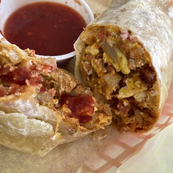 Nick's Deli - Chorizo Breakfast burrito came out full of flavor, huge, and piping hot!! - Delis Near Me - Seal Beach, California Nick's Deli - Chorizo Breakfast burrito came out full of flavor, huge, and piping hot!! - Delis Near Me - Seal Beach, California