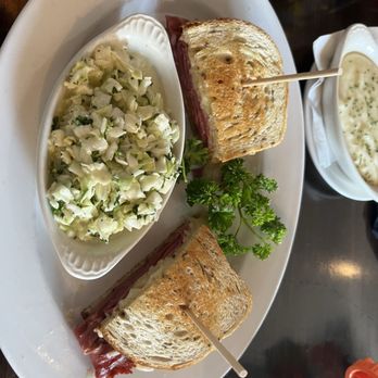 Creekside Fine Grill - Reuben sandwich with southern coleslaw - Wine Bars Near Me - Wylie, Texas