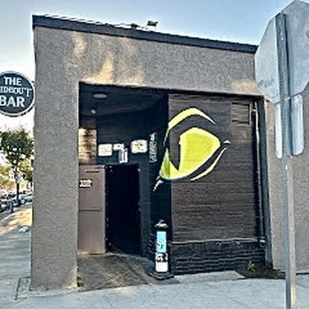 The Hideout - Funny if the eye at the entrance was concealing a camera. - Sports Bars Near Me - Long Beach, California