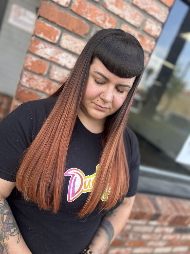 Knotty Dolls Hair Design Logo