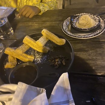 La Josie - Churros with ice cream and fudge on the side - Mexican Near Me - Chicago, Illinois La Josie - Churros with ice cream and fudge on the side - Mexican Near Me - Chicago, Illinois