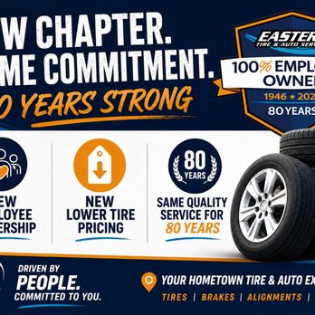 Eastern Tire & Auto Service - New lower tire pricing - Tires Near Me - Rockland, Maine Eastern Tire & Auto Service - New lower tire pricing - Tires Near Me - Rockland, Maine