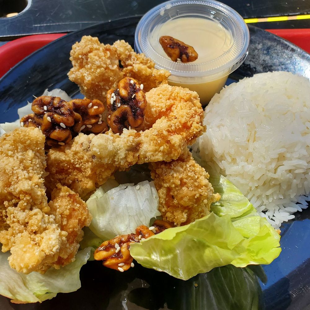 Phonomenal - Vietnamese Cuisine - Honey walnut shrimp with rice - Vietnamese Near Me - San Jose, California Phonomenal - Vietnamese Cuisine - Honey walnut shrimp with rice - Vietnamese Near Me - San Jose, California