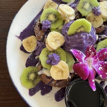 Kitchen 15 - Ube Mini Waffles - Breakfast & Brunch Near Me - Sacramento, California