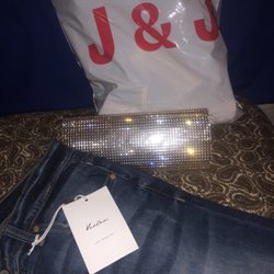 J & J 181 St - I needed a clutch for a wedding, I found it here automatically. I also bought a pair of jeans I've needed too.