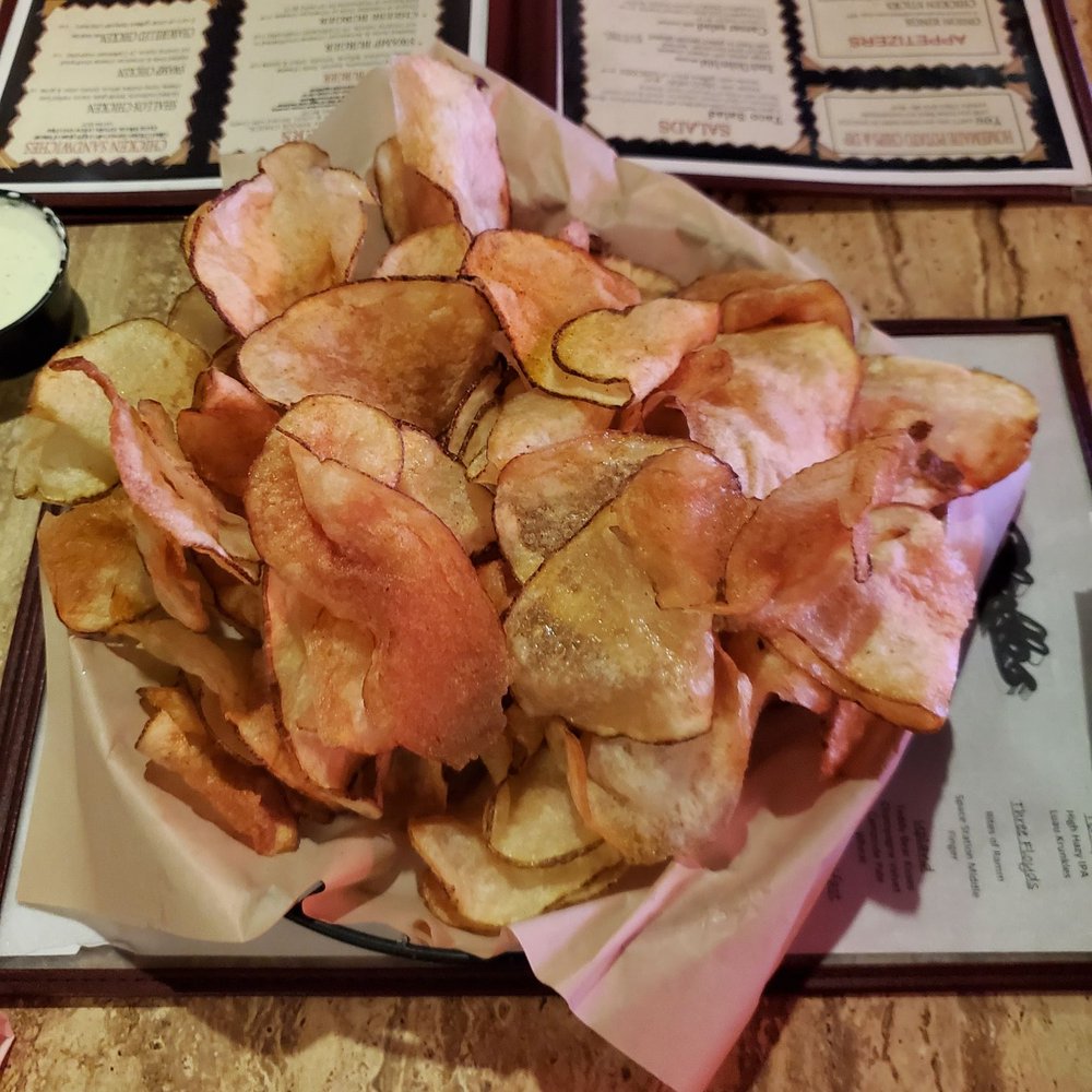 Shallos Antique Restaurant & Brewhouse - Shallots famous chips n dip - American Near Me - Indianapolis, Indiana Shallos Antique Restaurant & Brewhouse - Shallots famous chips n dip - American Near Me - Indianapolis, Indiana