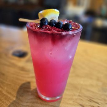 Yards Grille - Blueberry Lemonade Cocktail - American Near Me - Fayetteville, New York Yards Grille - Blueberry Lemonade Cocktail - American Near Me - Fayetteville, New York