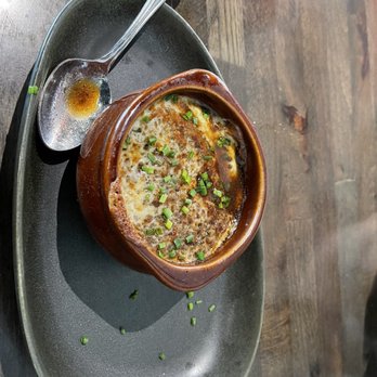 Hard Count Kitchen & Cocktails - French onion soup - Cocktail Bars Near Me - Georgetown, Texas Hard Count Kitchen & Cocktails - French onion soup - Cocktail Bars Near Me - Georgetown, Texas