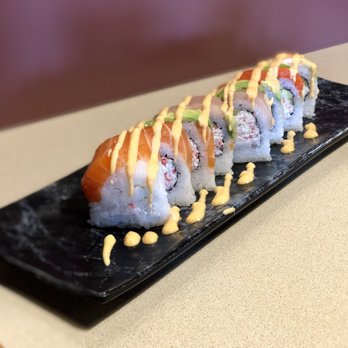 Ginza Ichiban - Rainbow Roll - Japanese Near Me - Quesnel, British Columbia Ginza Ichiban - Rainbow Roll - Japanese Near Me - Quesnel, British Columbia