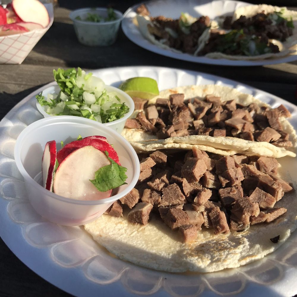 San Alejandro Market - a plate of food on a picnic table - Grocery Near Me - Cornelius, Oregon