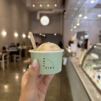 Fika Fika Coffee - Strawberry Matcha Ice Cream - Coffee & Tea Near Me - Temple City, California