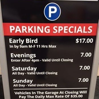 520 Pike Tower Garage - Rates 12-2015 - Parking Near Me - Seattle, Washington