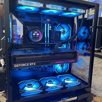 Flow PC - Strix 4090, i9 13900KS, Maximus Z790 Hero, 64GB G.Skill Z5 6400 MHz, NVMe M.2 SSD Samsung 980 Pro, EVGA 1600W, Lian Li Dyn XL, Kraken Z73 - Computers Near Me - Los Angeles, California