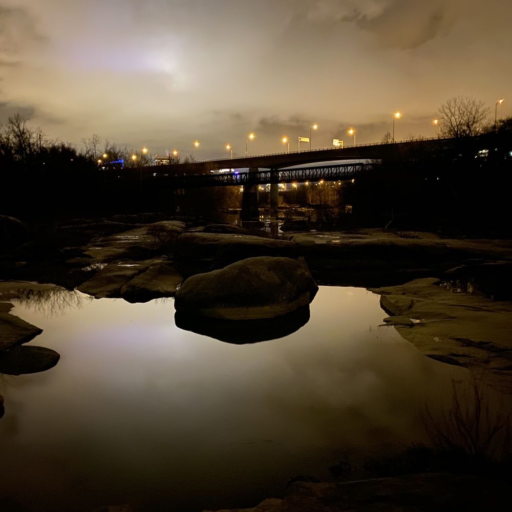 Belle Isle - After sunset at belle isle 22nd street entrance - Parks Near Me - Richmond, Virginia Belle Isle - After sunset at belle isle 22nd street entrance - Parks Near Me - Richmond, Virginia