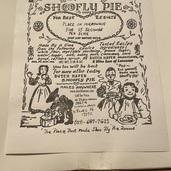 Dutch Haven Shoo-Fly Pie Bakery - Bakeries Near Me - Ronks, Pennsylvania