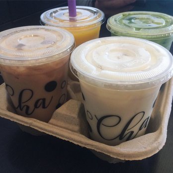 Cha For Tea - Long Beach - Honey Green Milk tea, Almond black milk tea, Mango Cooler, and Matcha Latte - Coffee & Tea Near Me - Long Beach, California Cha For Tea - Long Beach - Honey Green Milk tea, Almond black milk tea, Mango Cooler, and Matcha Latte - Coffee & Tea Near Me - Long Beach, California