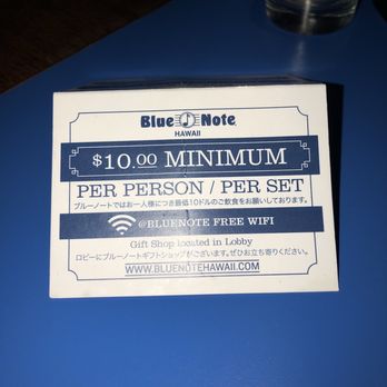 Blue Note Hawaii - Menu - Music Venues Near Me - Honolulu, Hawaii