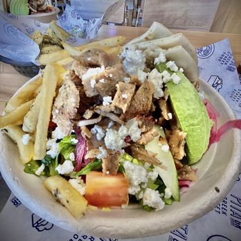 Pita GR - Brea - Beef/lamb Gyro Salad - Greek Near Me - Brea, California Pita GR - Brea - Beef/lamb Gyro Salad - Greek Near Me - Brea, California