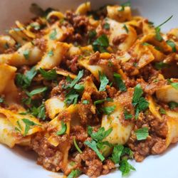 George's Pizza House - Pasta Sunday: Pappadelle Bolognese