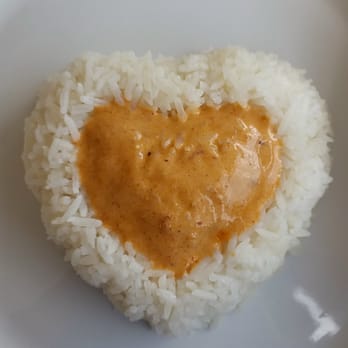 Pop Thai Restaurant - curry rice heart - Thai Near Me - Orlando, Florida