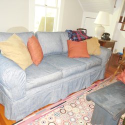 Beyond Imagination - Slip covered couch