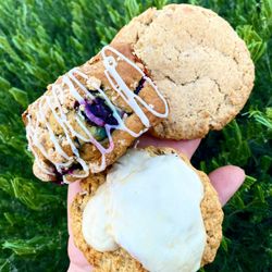 Coffee Times Drive - Houldens Rise Above (Vegan) - Snickerdoodle Cookie, Blueberry Coffee Cake, Lemon Poppyseed Scone