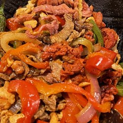 Tequila's Mexican Grill and Bar - the steak was pink and it tasted like ham