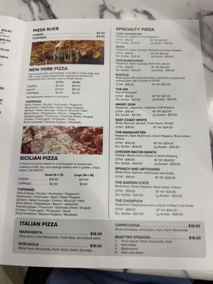 Menu photo 1 NYPD Pizza Orlando, FL Menu photo 1 NYPD Pizza Orlando, FL